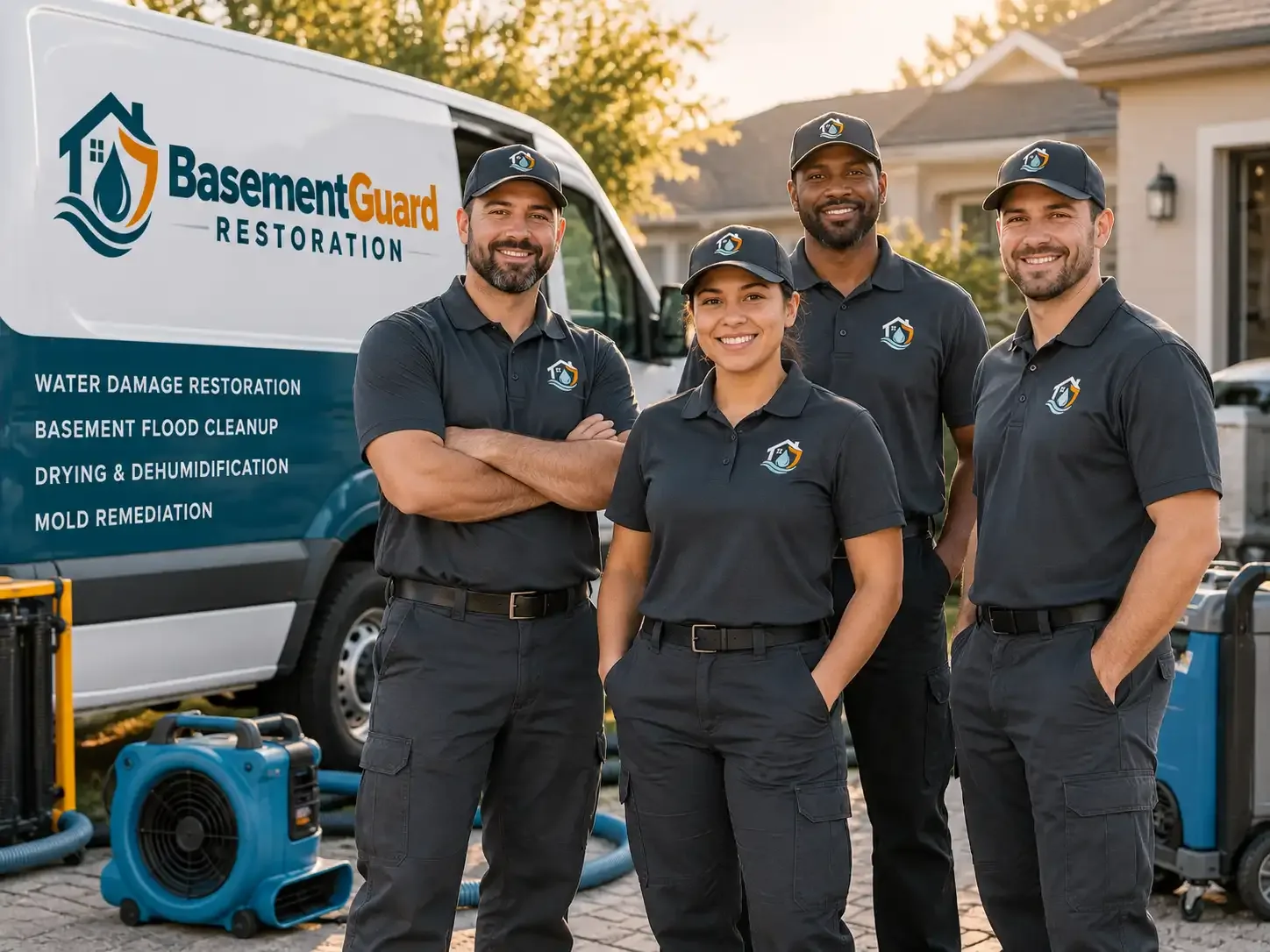 Basement Water Damage Restoration company in New London, NC
